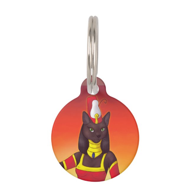 Placa Para Mascotas Protegido por la Estopa-Mut (Anverso)