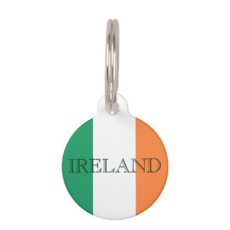 Placa Para Mascotas Ptcnt personalizable irlandés