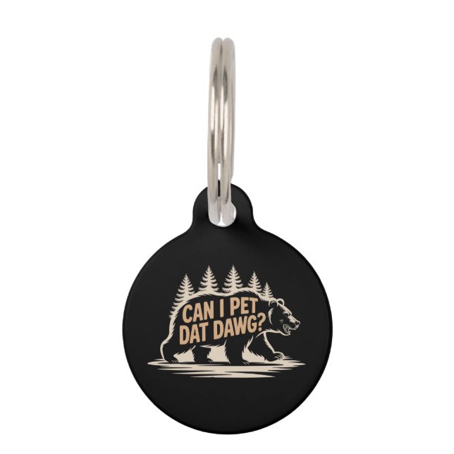 Placa Para Mascotas ¿Puedo acariciar a ese perrito? Camiseta divertida (Anverso)