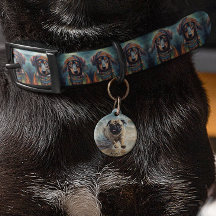 Pug Feliz en la Playa personalizable