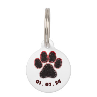 Placa Para Mascotas Puppy birth medal