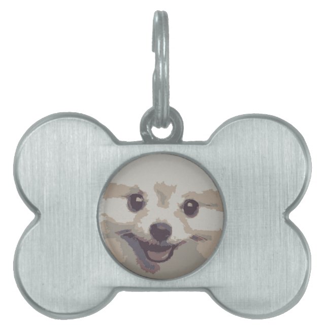 PLACA PARA MASCOTAS PUPPY DOG (Frente)