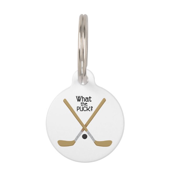 Placa Para Mascotas ¿Qué es el Puck? (Anverso)