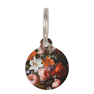 Placa Para Mascotas Rachel Ruysch - Flores En Una Vasa De Vidrio