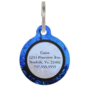 Placa Para Mascotas Raindrops by Shirley Taylor