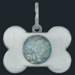 Placa Para Mascotas Ramas de la almendra de Vincent van Gogh el | en<br><div class="desc">La almendra ramifica en la floración,  1890,  biblioteca de Vincent van Gogh_x000D_ DGA593582_x000D_ _x000D_ De Agostini Picture</div>