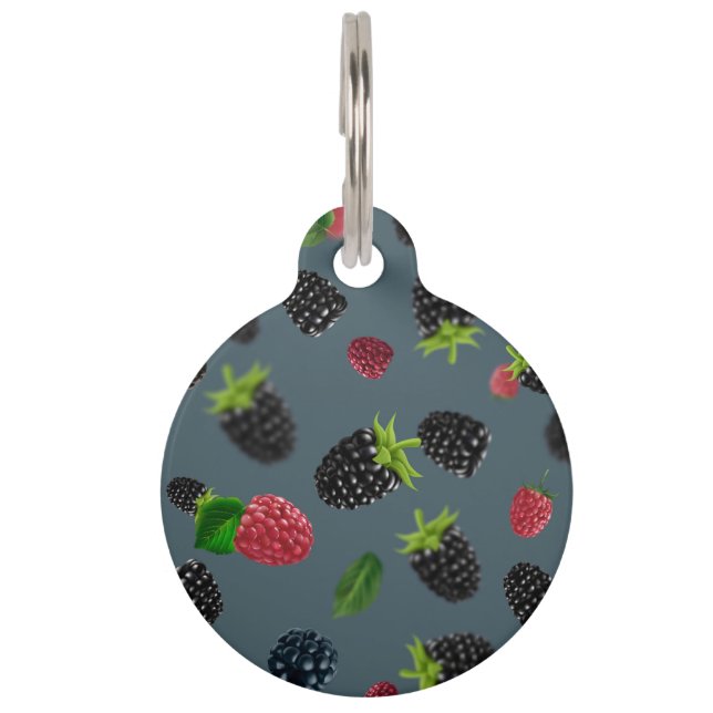 Placa Para Mascotas Raspberry (Anverso)
