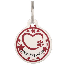 Placa Para Mascotas Recuerdo Personalizado con Nombre Divertido para A