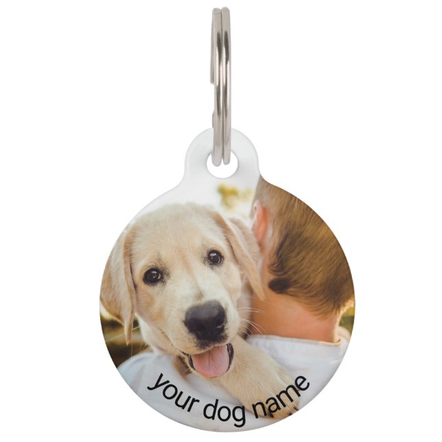 Placa Para Mascotas Recuerdo Personalizado para Amantes de Perros con  (Anverso)
