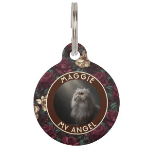 Placa Para Mascotas Regalo audaz personalizado para dueños de gatos co