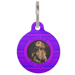 Placa Para Mascotas Regalo audaz personalizado para papá de perro con