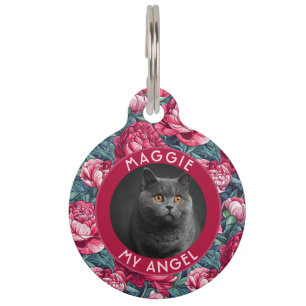 Placa Para Mascotas Regalo clásico para amantes de mascotas Estampado