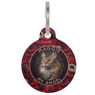 Placa Para Mascotas Regalo Clásico Para Dueño De Mascotas Anémonas
