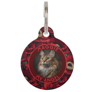 Placa Para Mascotas Regalo Clásico Para Dueño De Mascotas Anémonas
