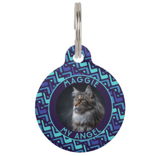 Placa Para Mascotas Regalo clásico personalizado para dueños de gatos