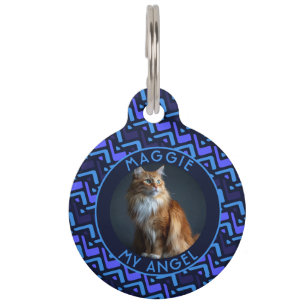Placa Para Mascotas Regalo clásico personalizado para dueños de gatos