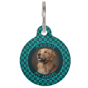 Placa Para Mascotas Regalo cuadrado de moda para amantes de gatos pers