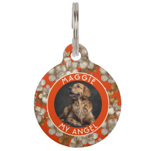 Placa Para Mascotas Regalo de Agradecimiento de Mascota Linda Gardenia
