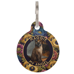Placa Para Mascotas Regalo de Anémonas para Amantes de Animales Adorab