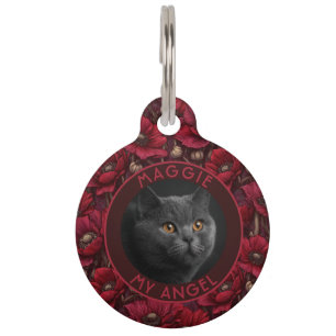 Placa Para Mascotas Regalo de Anémonas para Dueños de Mascotas Moderno