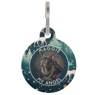 Placa Para Mascotas Regalo de cachorro personalizado en negrita impres