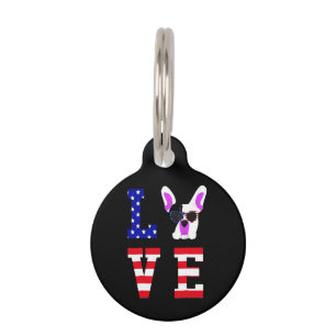 Placa Para Mascotas Regalo de Frenchie Bulldog francés lindo genial