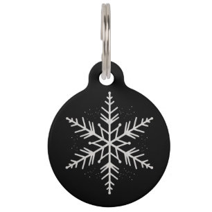 Placa Para Mascotas Regalo de invierno por fiesta de feriado de Navida