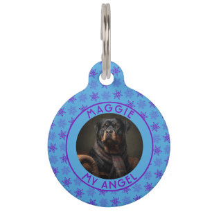 Placa Para Mascotas Regalo de mascota personalizado y negrita para Nav