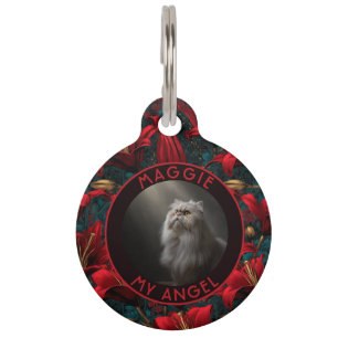 Placa Para Mascotas Regalo de moda personalizado para mamá de piel con