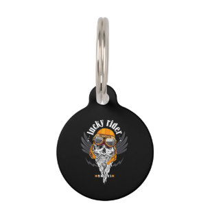 Placa Para Mascotas Regalo De Motocicleta Para Los Amantes De La Moto