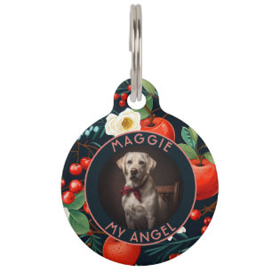 Placa Para Mascotas Regalo de Navidad para mamá de gato personalizado
