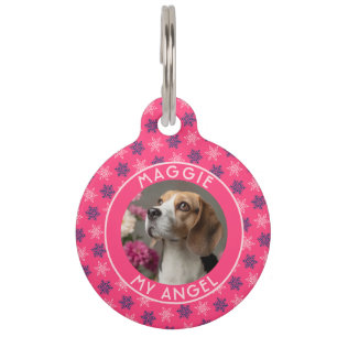 Placa Para Mascotas Regalo de Papá Gato Personalizado Navideño Impreso