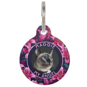 Placa Para Mascotas Regalo elegante personalizado para amantes de anim