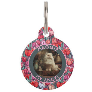 Placa Para Mascotas Regalo elegante personalizado para mamá de pelaje