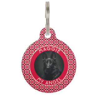 Placa Para Mascotas Regalo elegante personalizado para papá de perro c