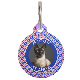 Placa Para Mascotas Regalo étnico personalizado para mamá de gato lind
