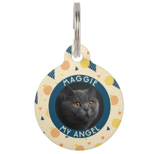 Placa Para Mascotas Regalo para amante de gatos hermosos Memphis Patte