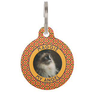 Placa Para Mascotas Regalo personalizado audaz para amantes de las mas