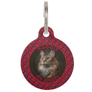 Placa Para Mascotas Regalo personalizado elegante para dueño de mascot