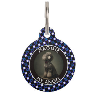 Placa Para Mascotas Regalo Personalizado Hexágono para Mascotas