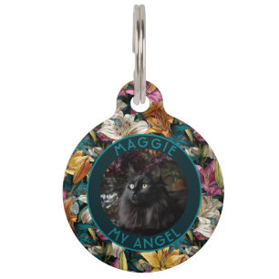 Placa Para Mascotas Regalo personalizado para lirios de dueños de masc