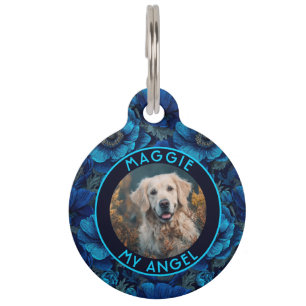 Placa Para Mascotas Regalo personalizado para mamá de gato Anémona Flo
