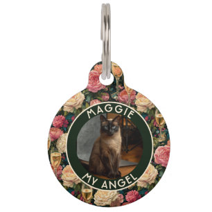 Placa Para Mascotas Regalo único para padres de mascotas Gardenias
