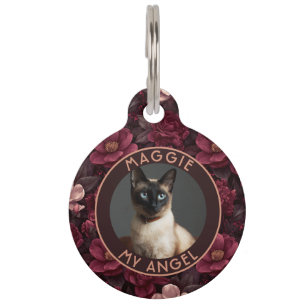 Placa Para Mascotas Regalos de jardín de gardenias para cachorros vali