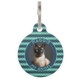 Placa Para Mascotas Regalos Elegantes Para Dueño De Mascotas Chevron