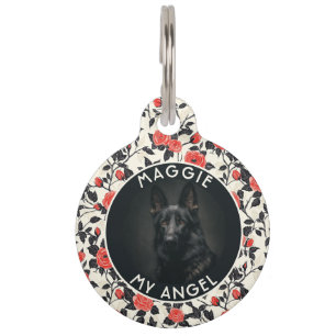 Placa Para Mascotas Regalos Personalizados Para Dueño De Mascotas Rosa