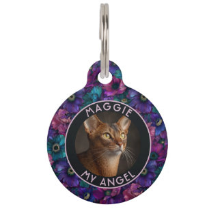 Placa Para Mascotas Regalos Únicos de Perro Anémonas
