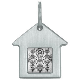 Placa Para Mascotas Resumen de la antigua tribu indígena