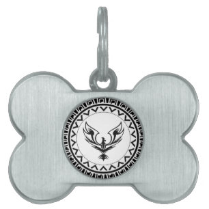Placa Para Mascotas Resurgimiento del Fénix