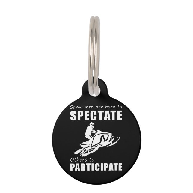 Placa Para Mascotas Revuelta los Chuckles - Funny y algunos hombres na (Anverso)